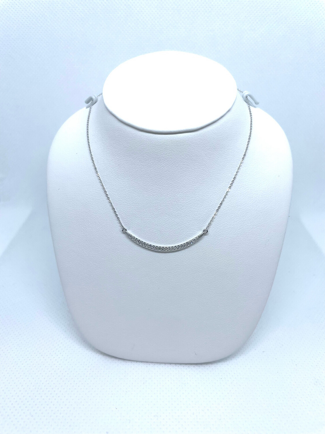 14k WG .14ct Arc Pend