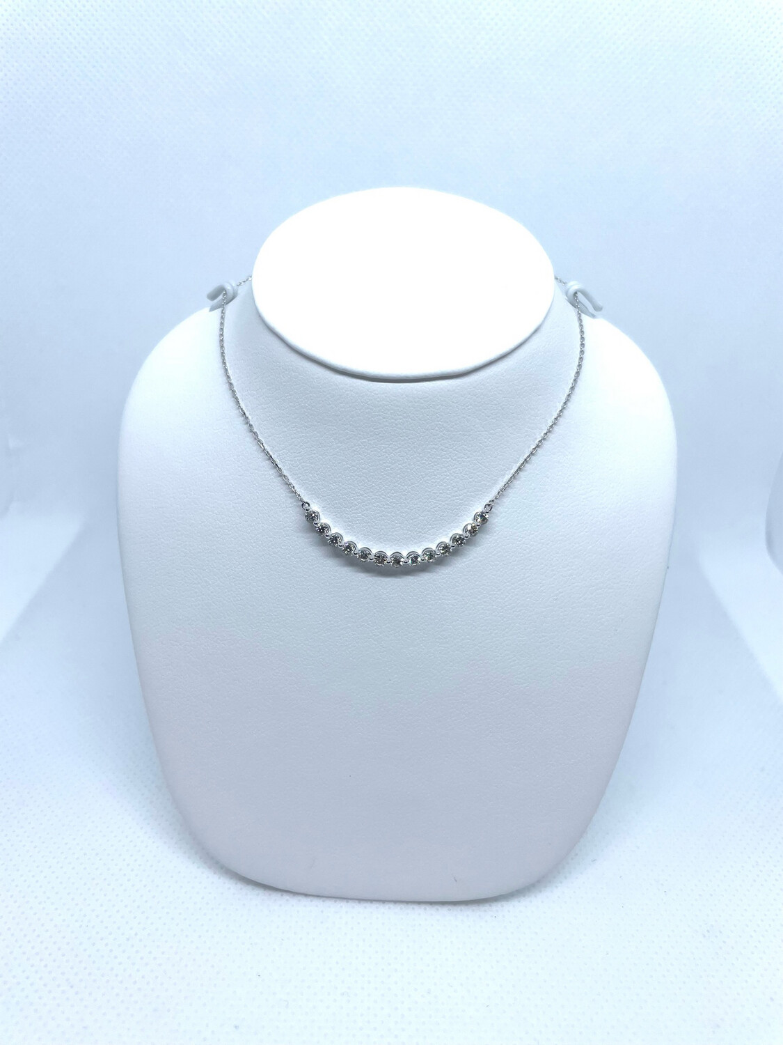 14k WG Arc Pend 0.5ctw