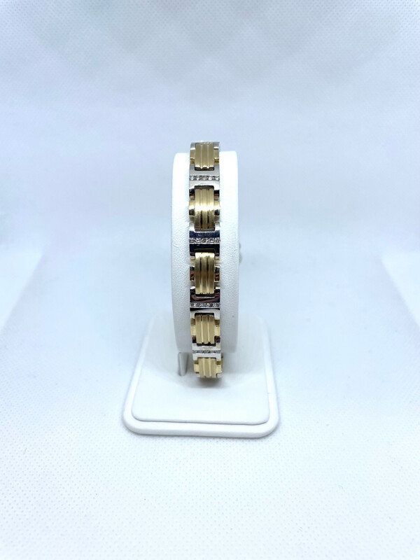 14k YW D:1.25 Link Bracelet