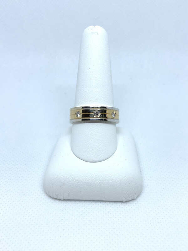 14k YW Gold D:0.85