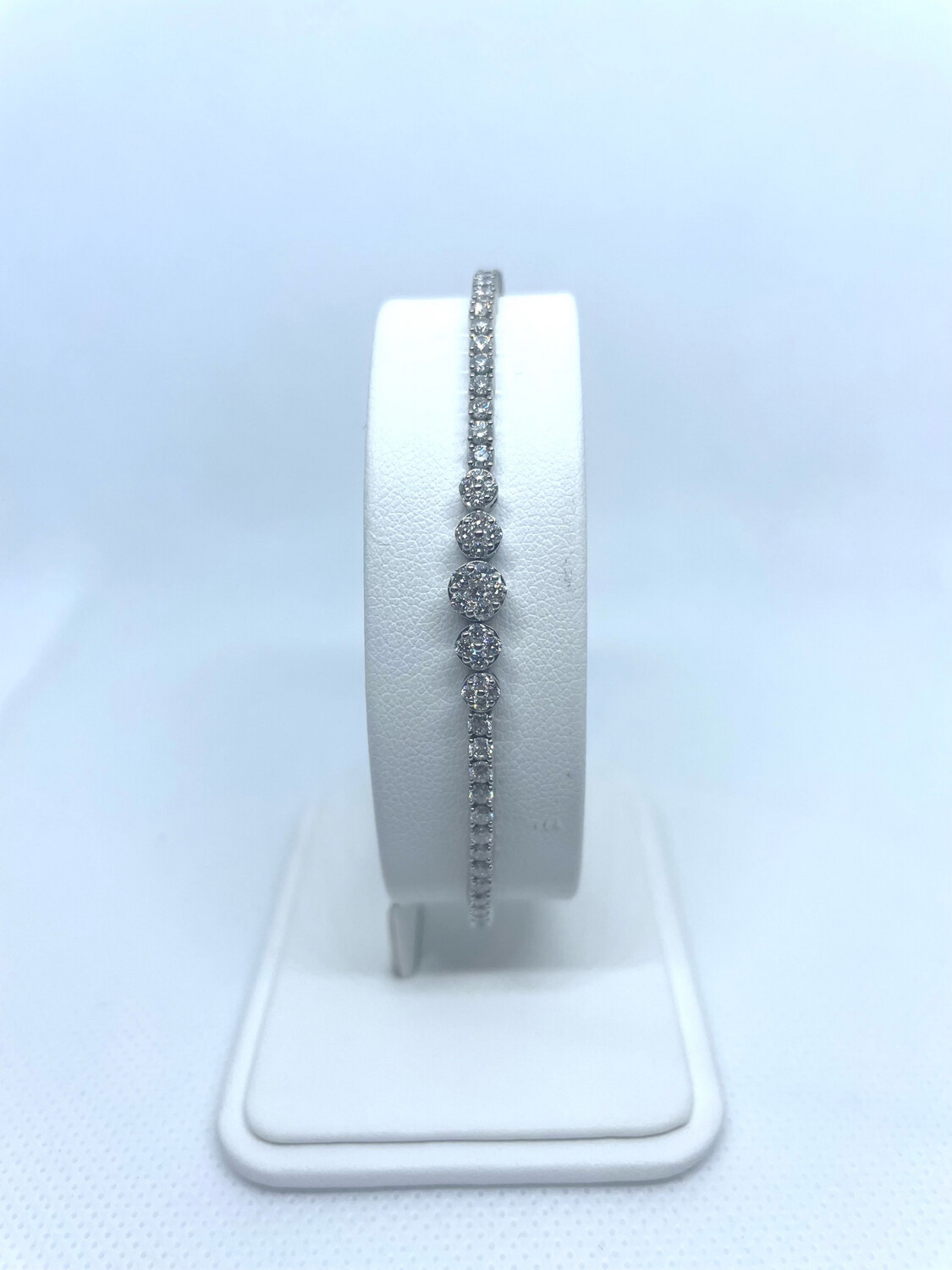 2.77 Carat 14k WG Tennis