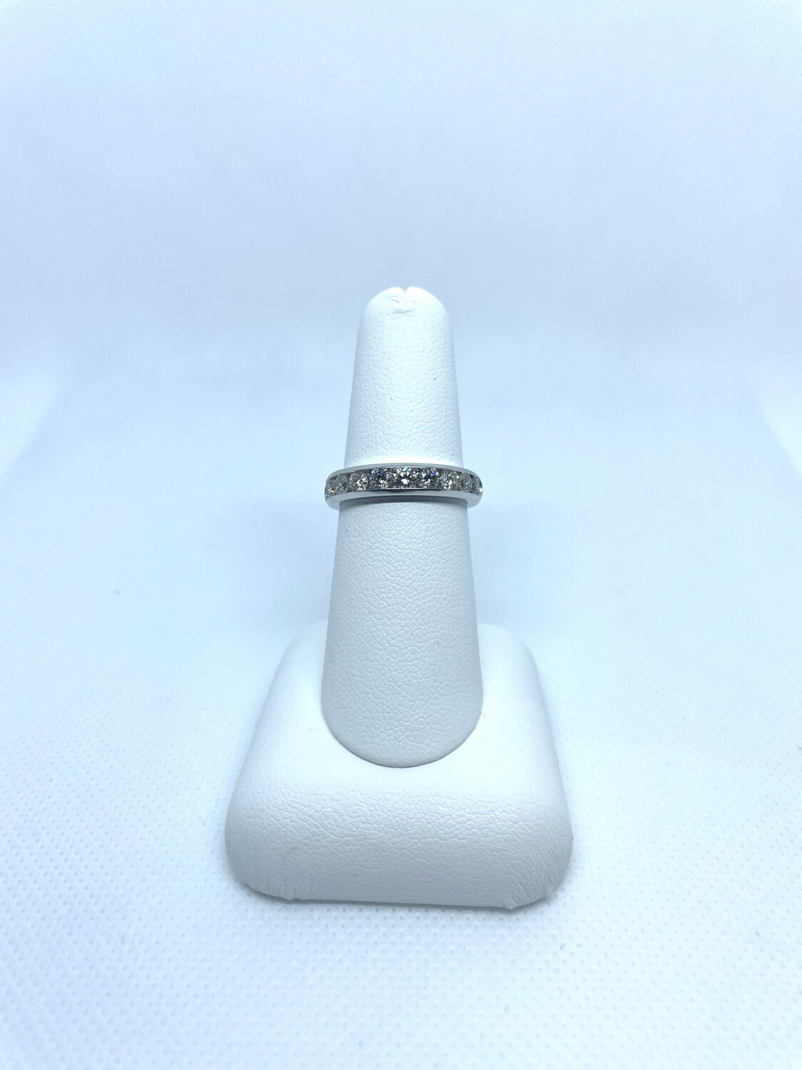 1.0 Carat 10k WG Channel Anniversary Band