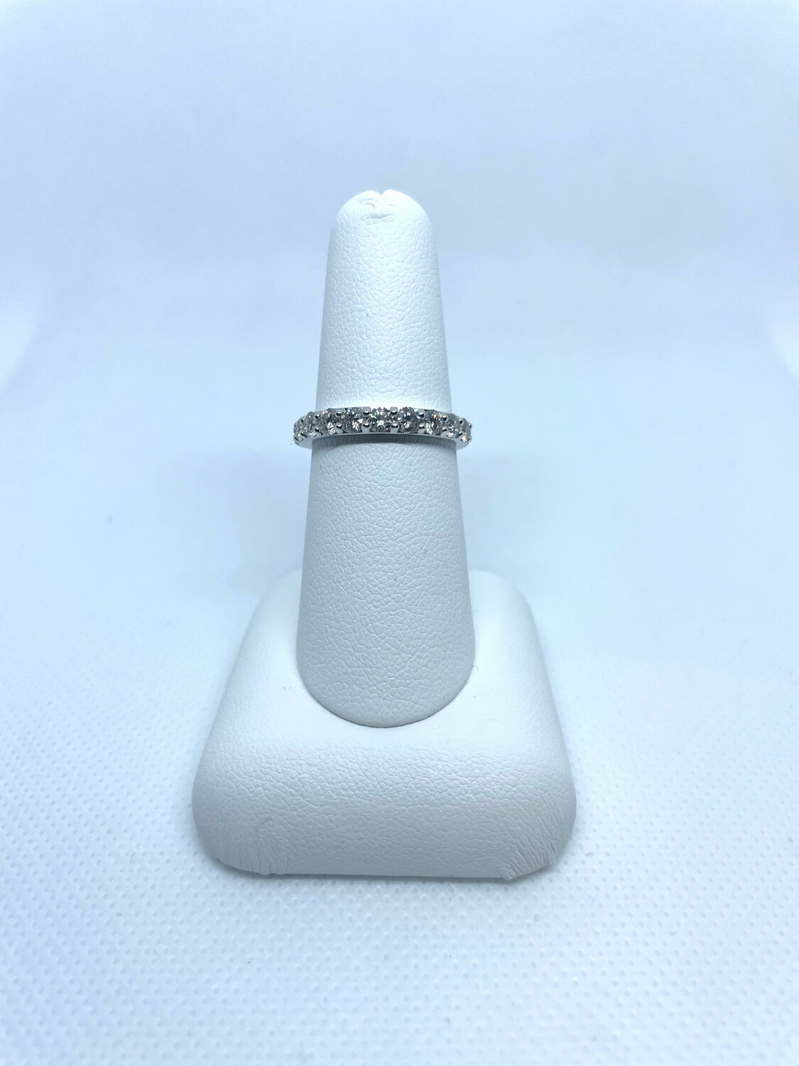 1 Carat 10k WG Anniversary Prong Band