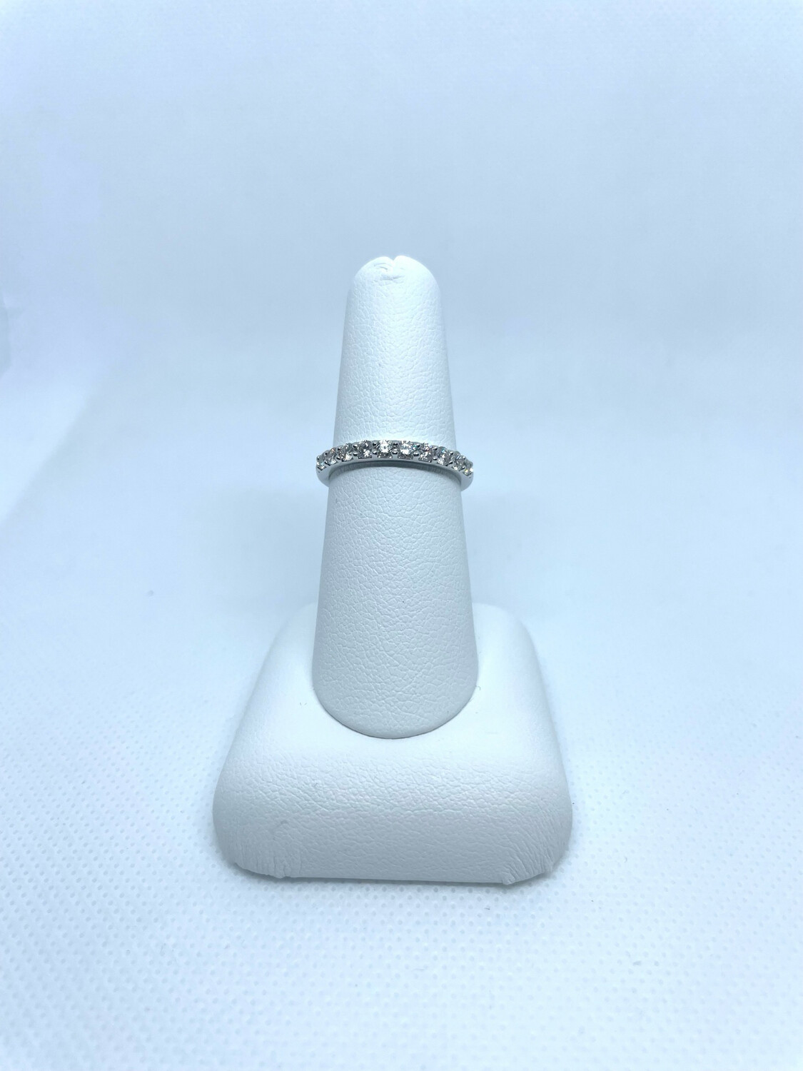 1/2 Carat 10k WG Anniversary Prong Set