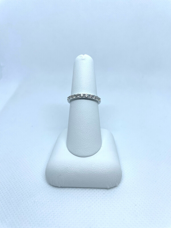 1/2 Carat 10k WG Anniversary Prong Set