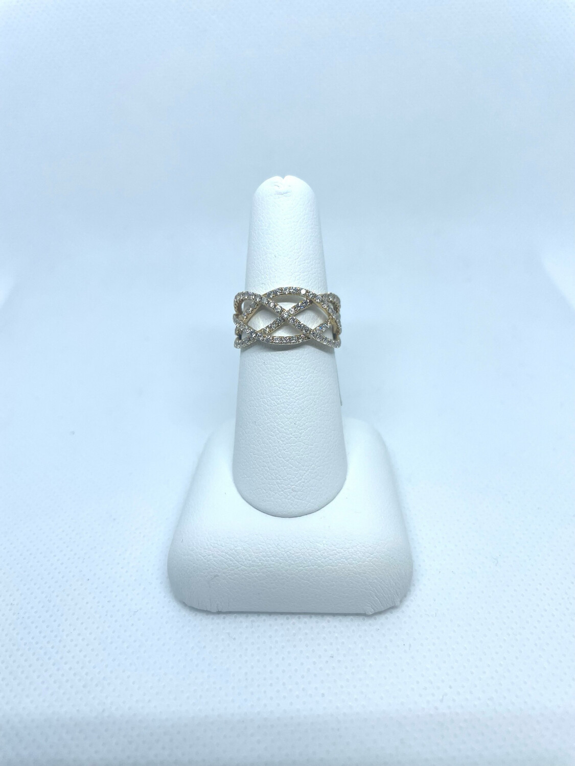 14kY D: 0.94 Weave Ring