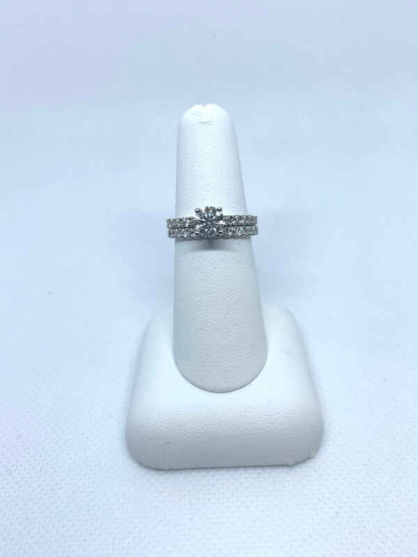 14k Rnd Brdl Set 2 Carat Sz 7