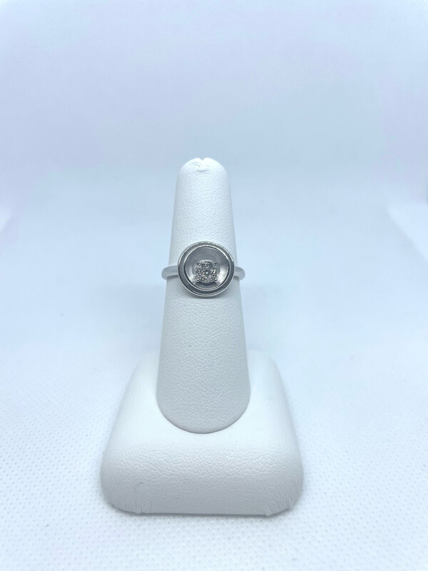 14k WG Diamond Necklace And Ring Can Be Bought As A Set Or Separate