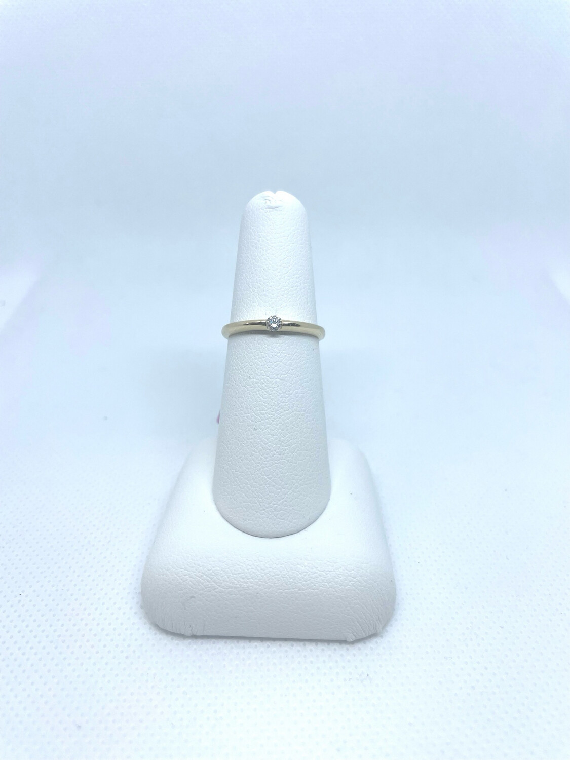 14k YG And WG Diamond Rings