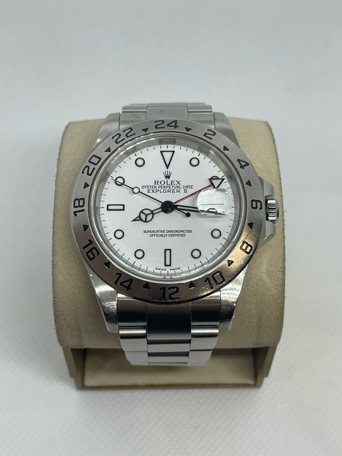 2002 Rolex Explorer II Polar Dial