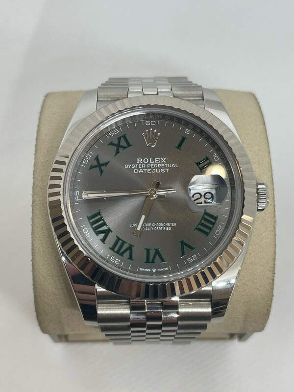 2023 Rolex Datejust 41mm Wimb. Dial