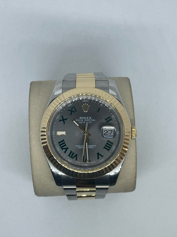2008 Datejust TT 41mm Wimb. Dial