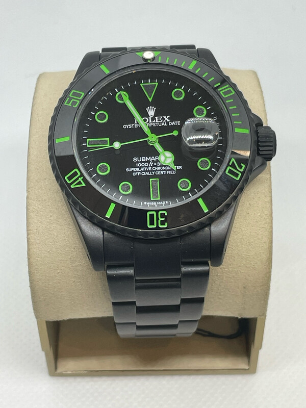 2002 Rolex Submariner Custom Hulk PVD