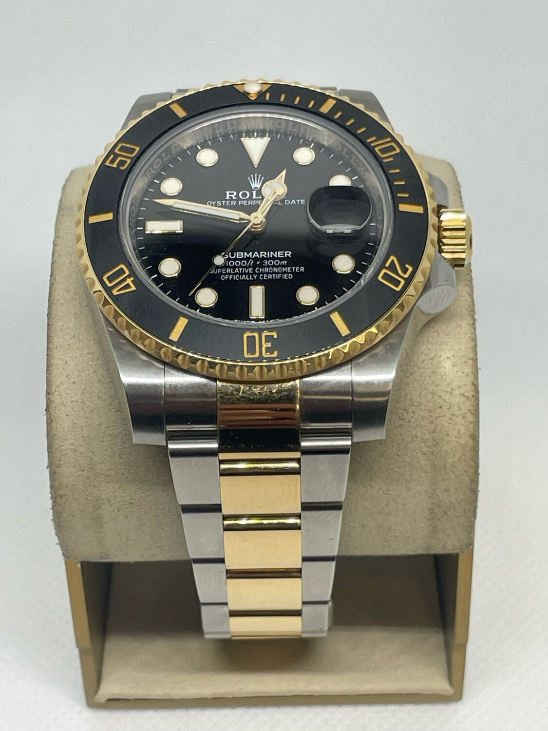 2019 Sub 40mm TT Black Dial