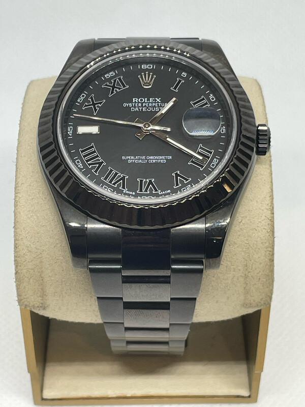 Scr. DJ 41mm PVD Grey Roman