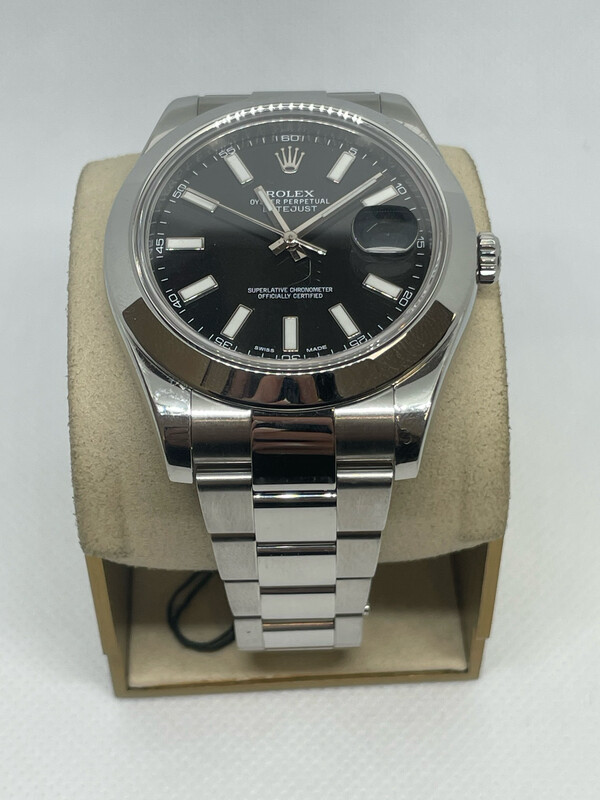 2015 DJ 36mm Black Stick Dial