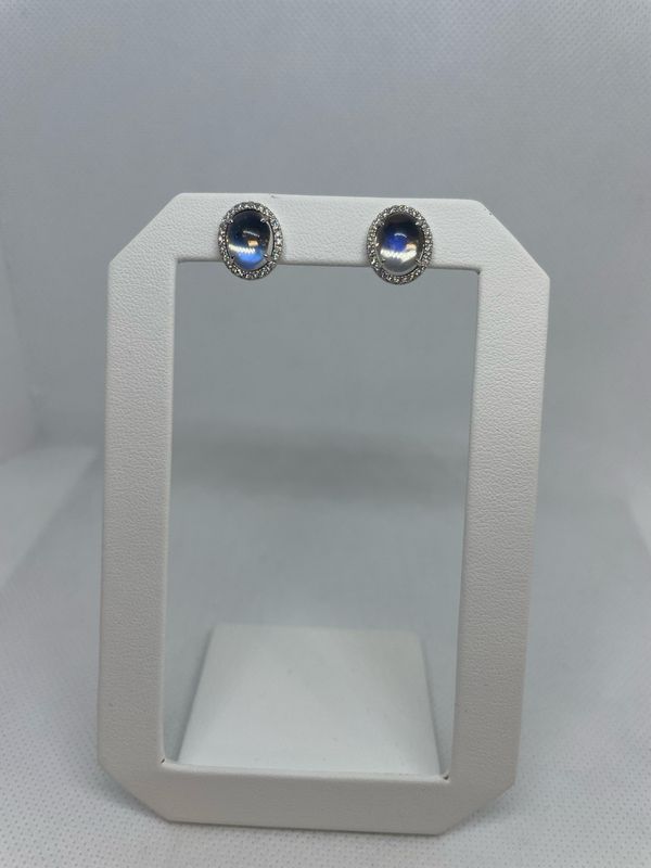 18k WH Moonath Earrings