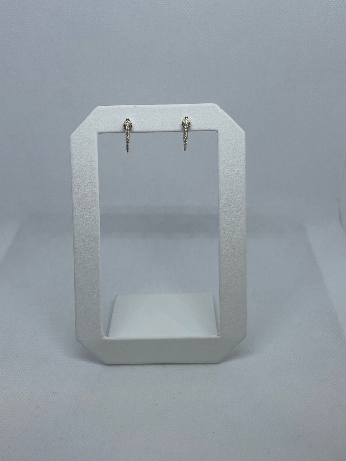 14kt YG 1.70ct Snake Studs