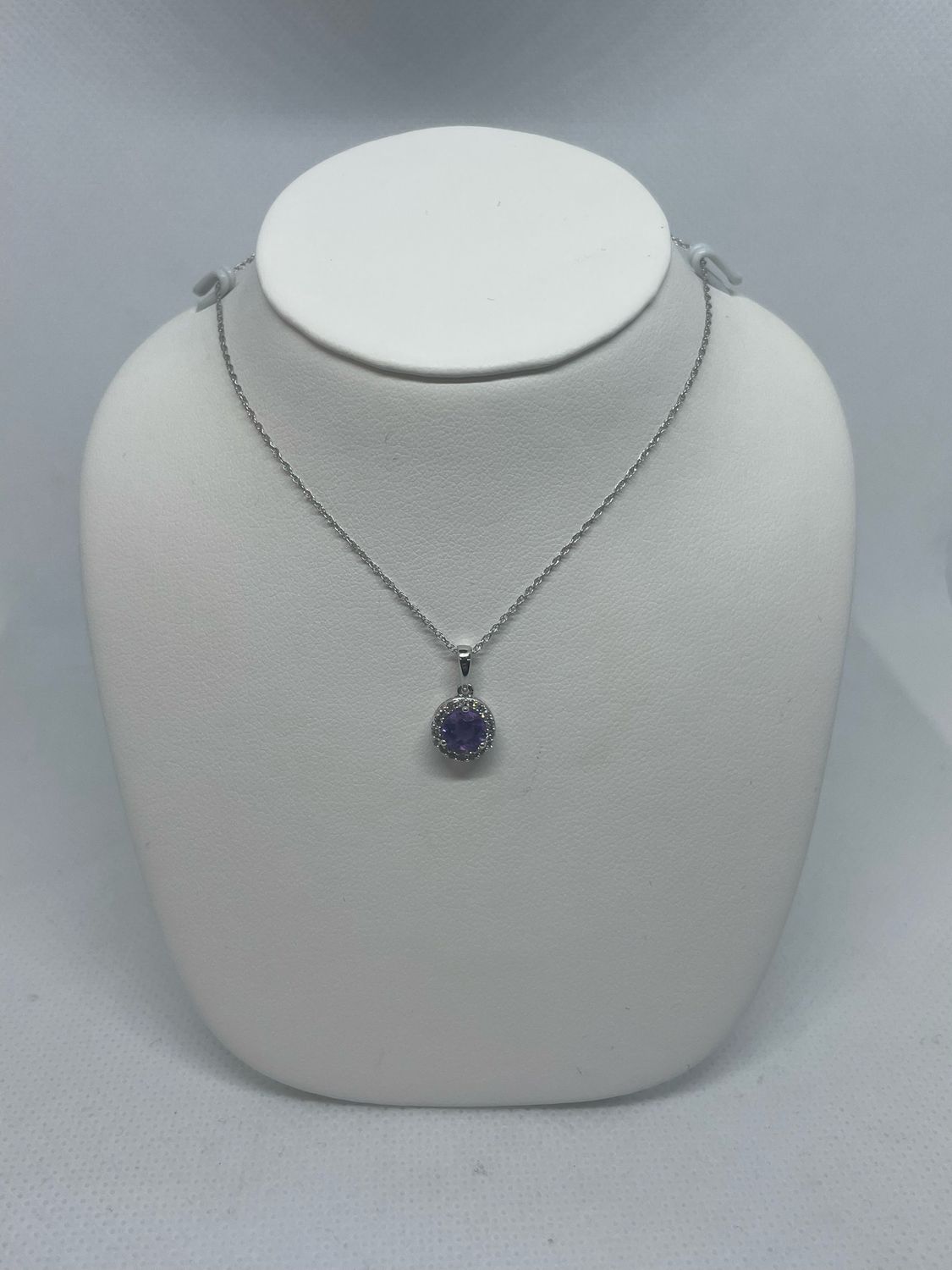 14kw Amethyst Necklace