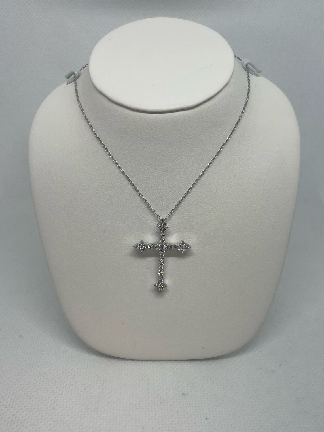 14k W Illusion Set Cross Pens