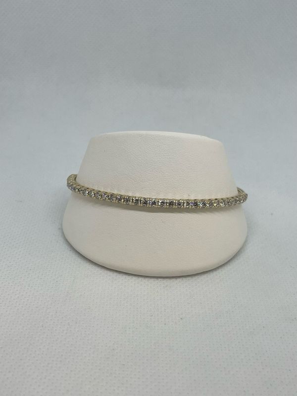 14ky 2ct Bangle