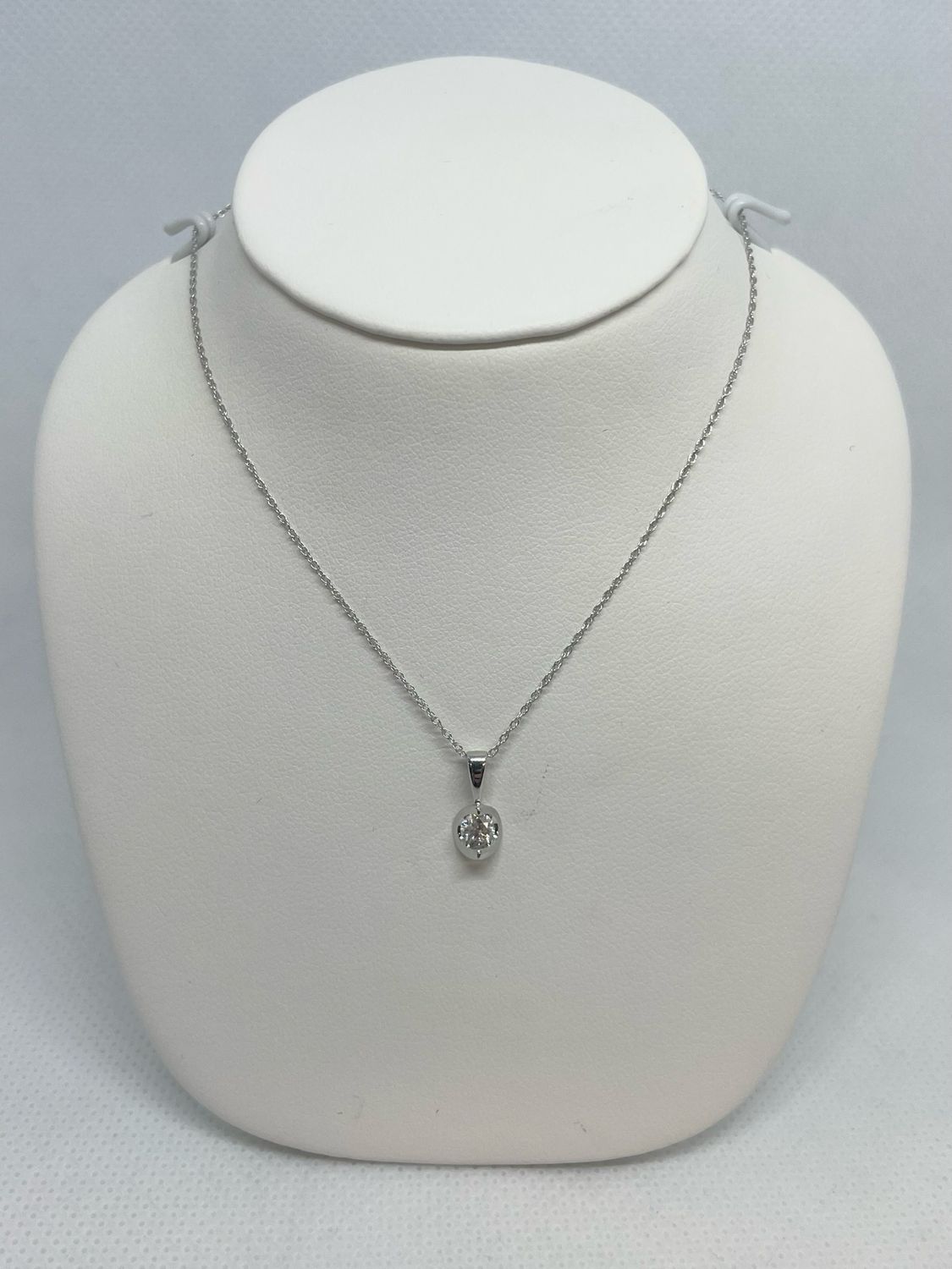 14k 0.20 Carat Diamond Pendants