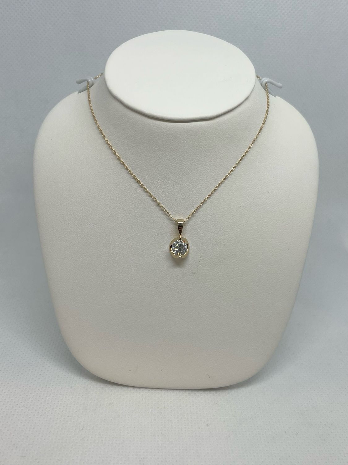 14k 0.50 Carat Diamond Pendants
