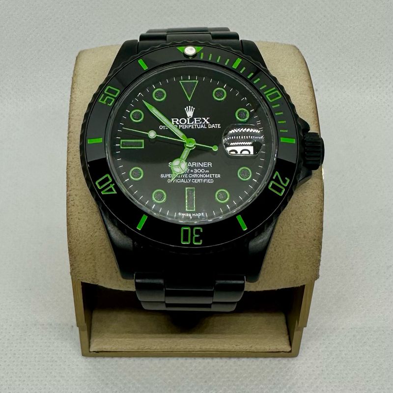 2002 Rolex Submariner Custom Hulk PVD