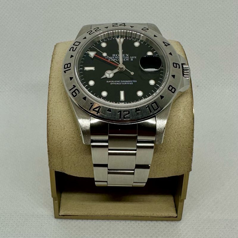 1999 Rolex Explorer II Black Dial