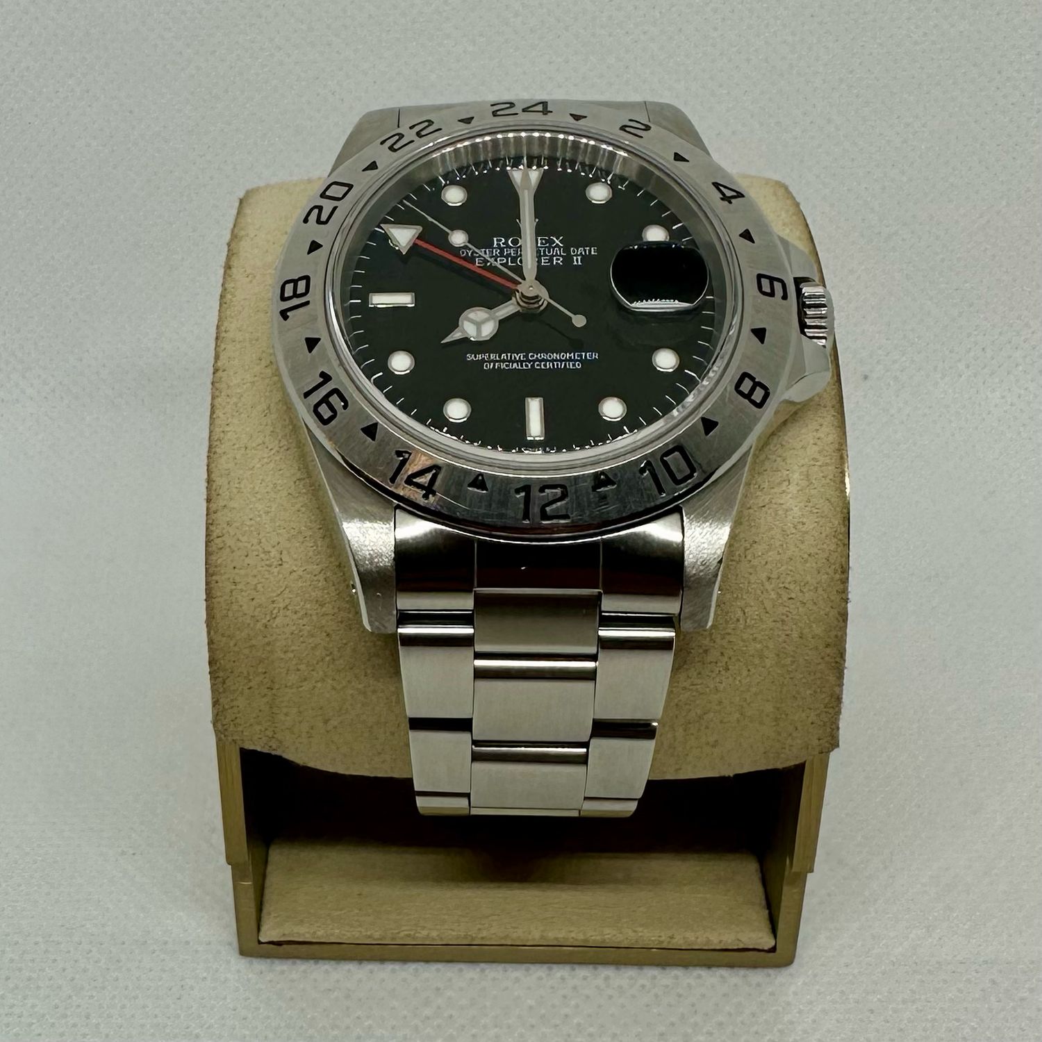 1999 Rolex Explorer II Black Dial
