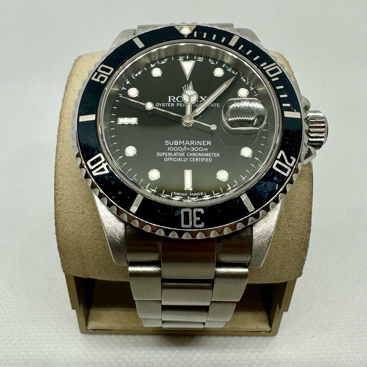 2002 Rolex Submariner Black Dial/Bezel