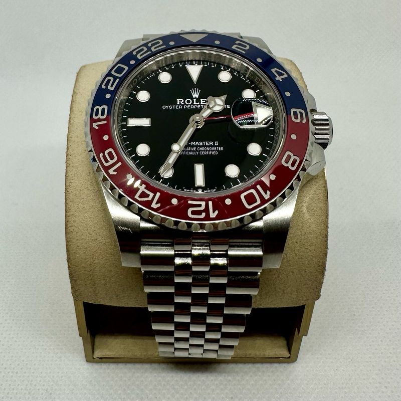 2019 Rolex GMT Master II Blue/Red Bezel “Pepsi”