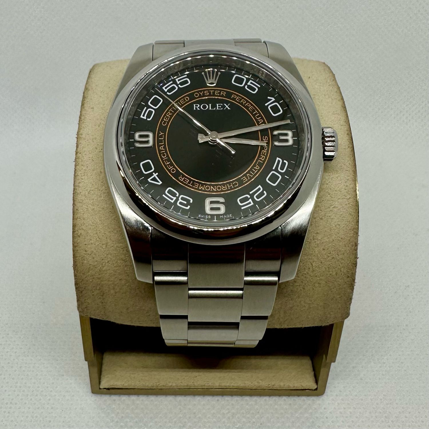 2010 Rolex Oyster Perpetual 36mm Harley Dial