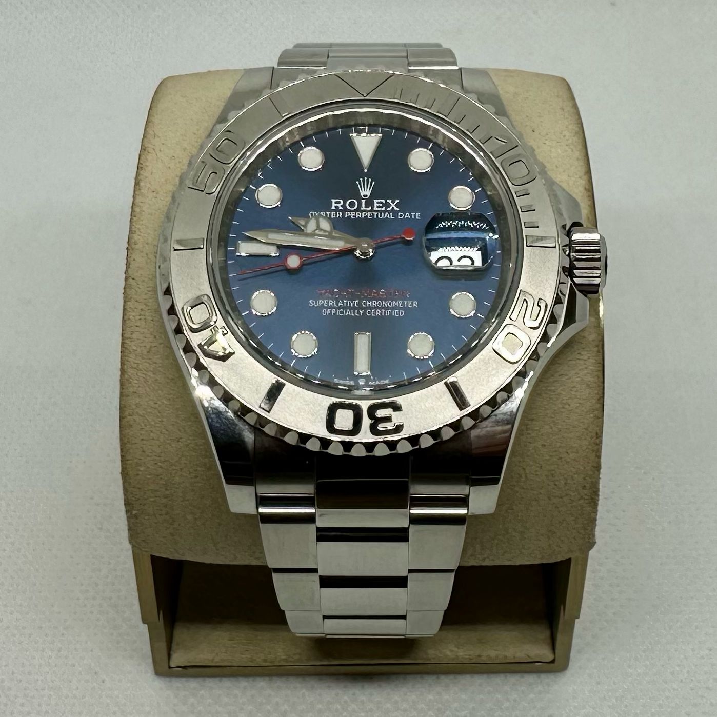 2020 Rolex Yachtmaster 40mm Blue Dial