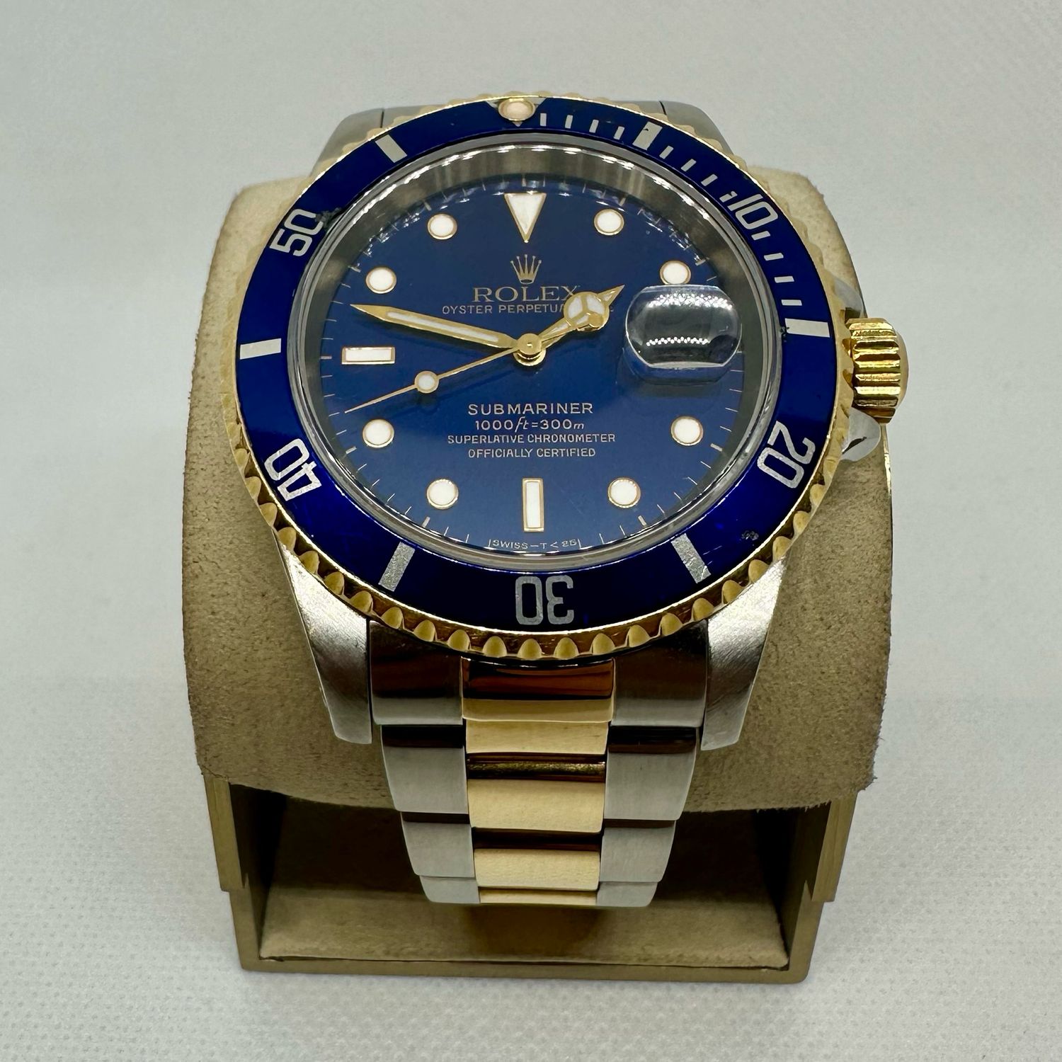 1997 Rolex Submariner Two tone Blue Dial “Bluesy”