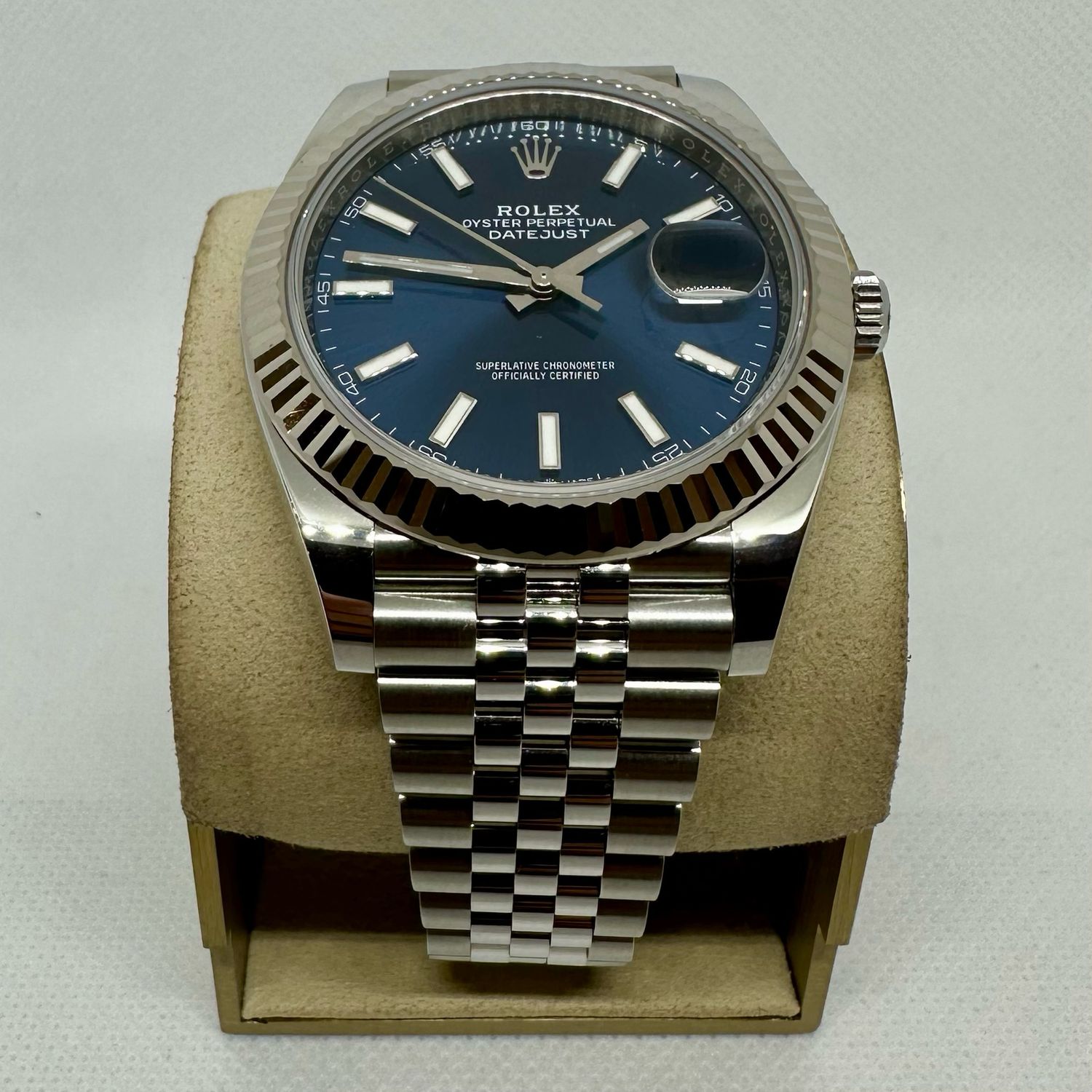 2021 Rolex Datejust 41mm Blue Dial