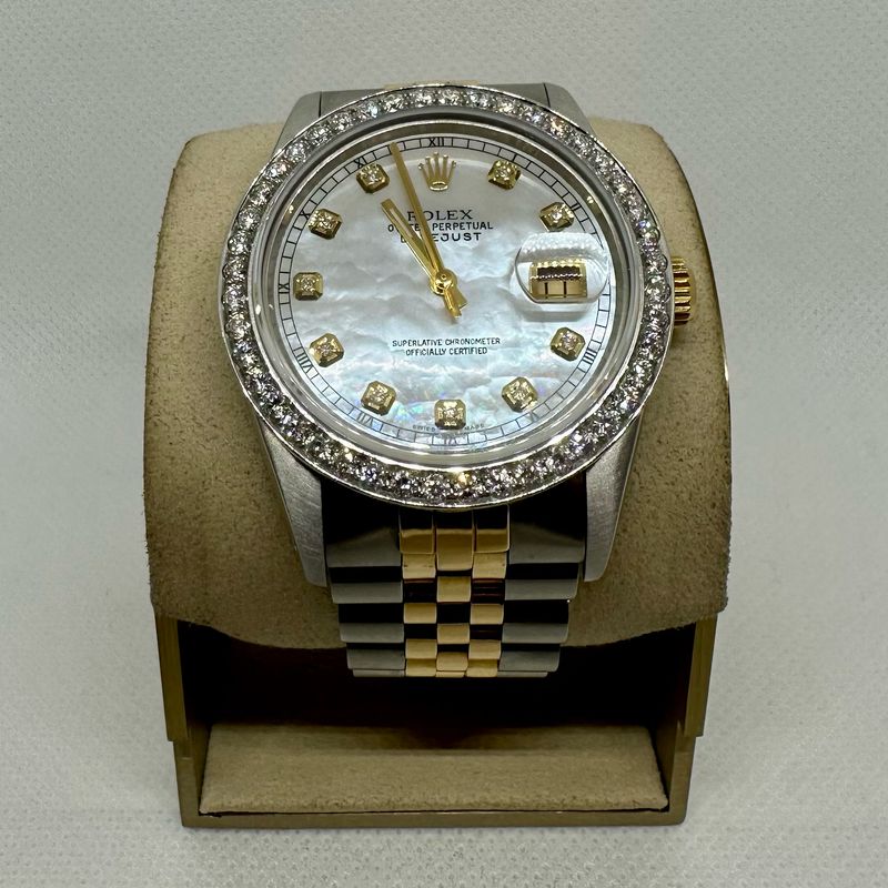 1988 Rolex Datejust 36mm Two Tone MOP Dial