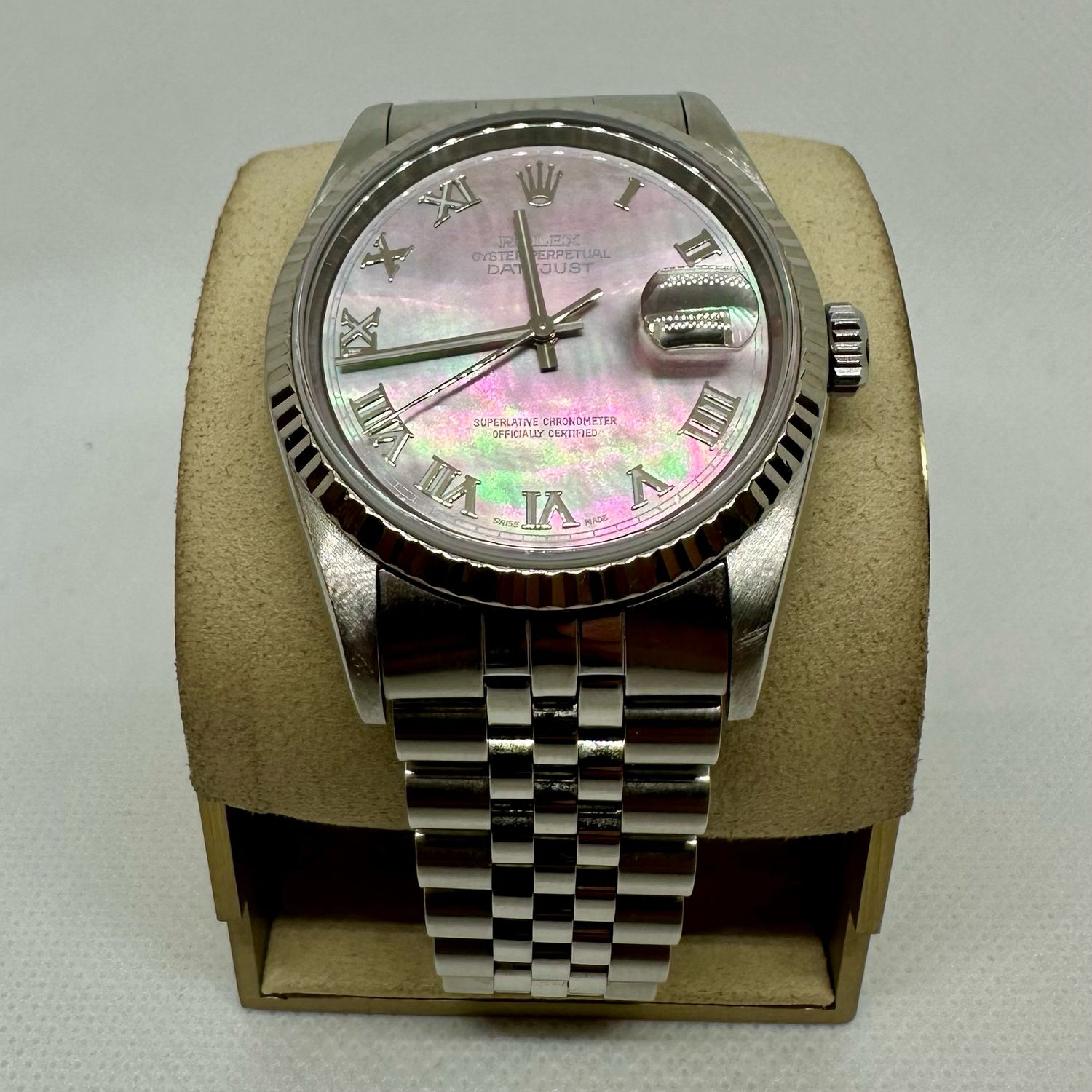 1991 Rolex Datejust 36mm Dark MOP Dial