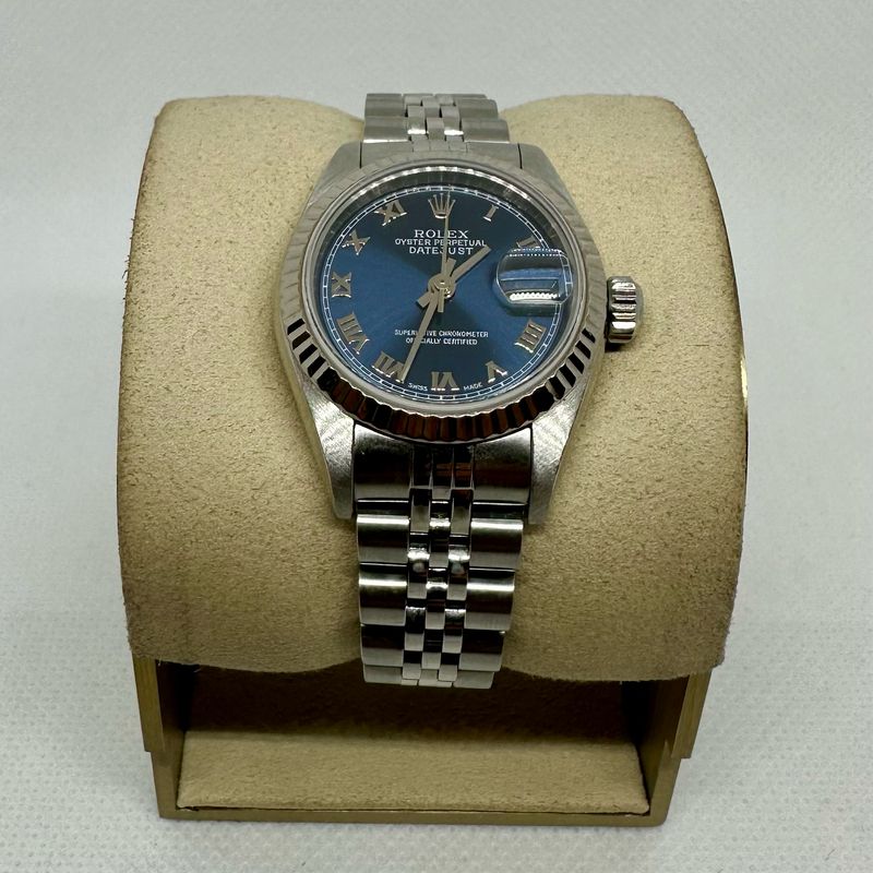 2000 Rolex Datejust 26mm Blue Roman