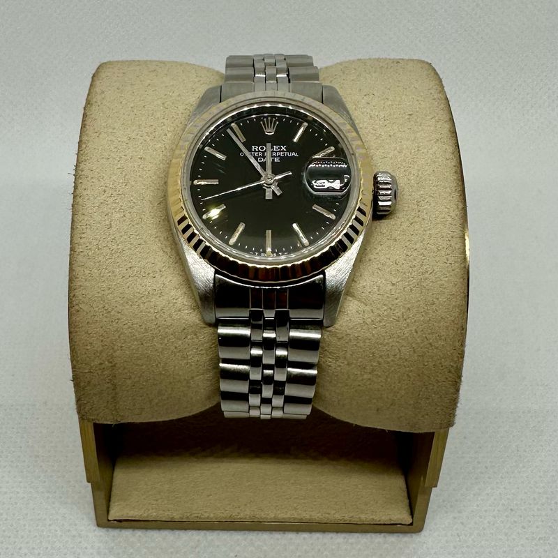 1982 Rolex Datejust 26mm Black Dial