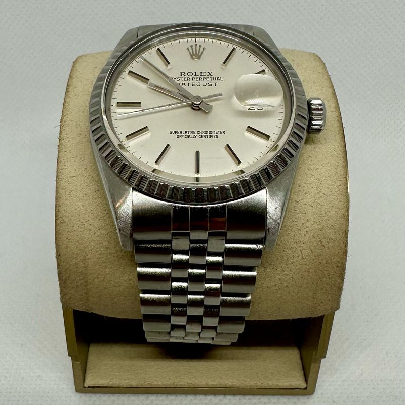 1980 Rolex Datejust 36mm Silver Dial