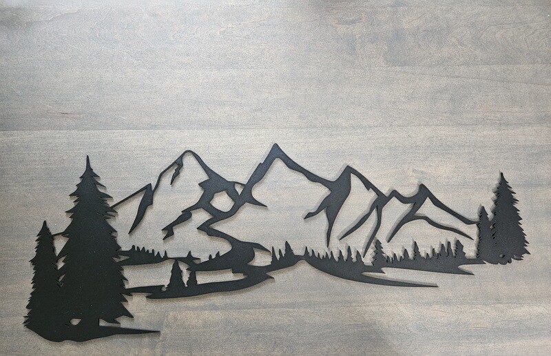 Mountain Wall Decor