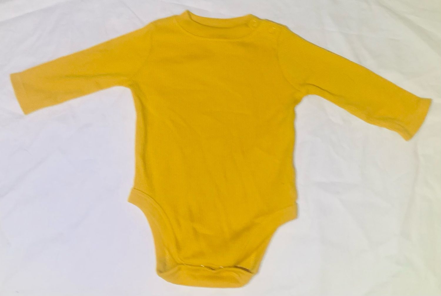 3-6 month yellow long sleeve used