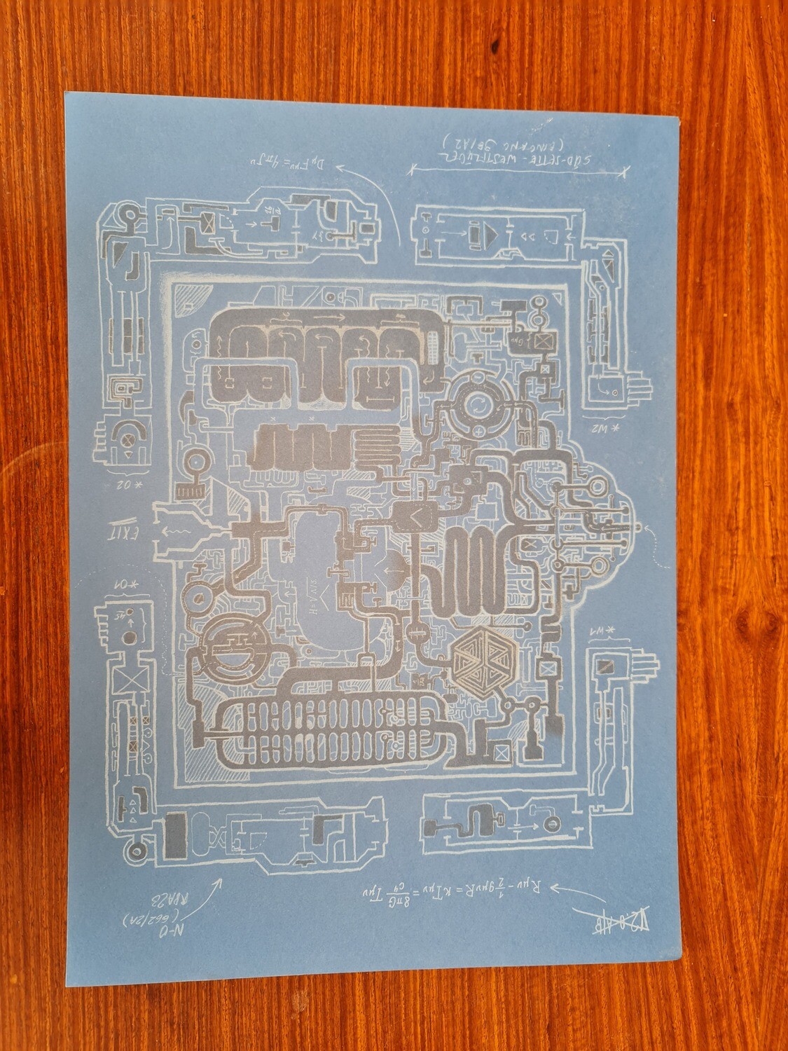 Kunstdruck &quot;Absurdium&quot;, A3 (Entdecker)