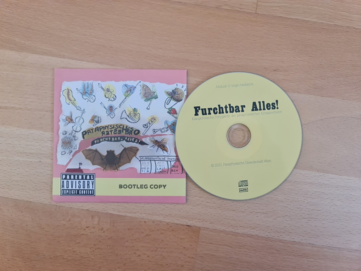 Pataphysisches Orchester CD &quot;Furchtbar alles!&quot;