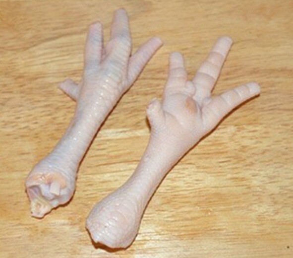 Chicken Feet (clean &amp; ready to cook)