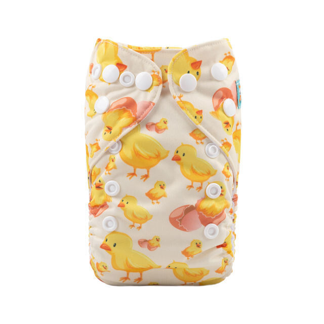 Pañal RN/ c 1 INSERTO Alvababy -Patitos