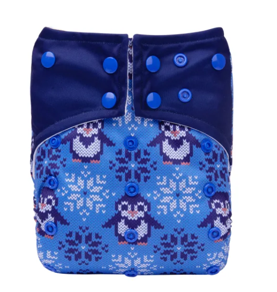 Pañal Ecologico PREMIUM - Pinguino azul