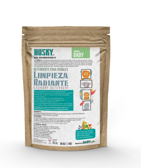 Detergente  Husky- 1kg aroma baby