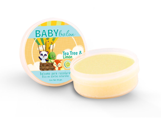 Balsamo Baby cube- 60 gr Tea Tree y limon